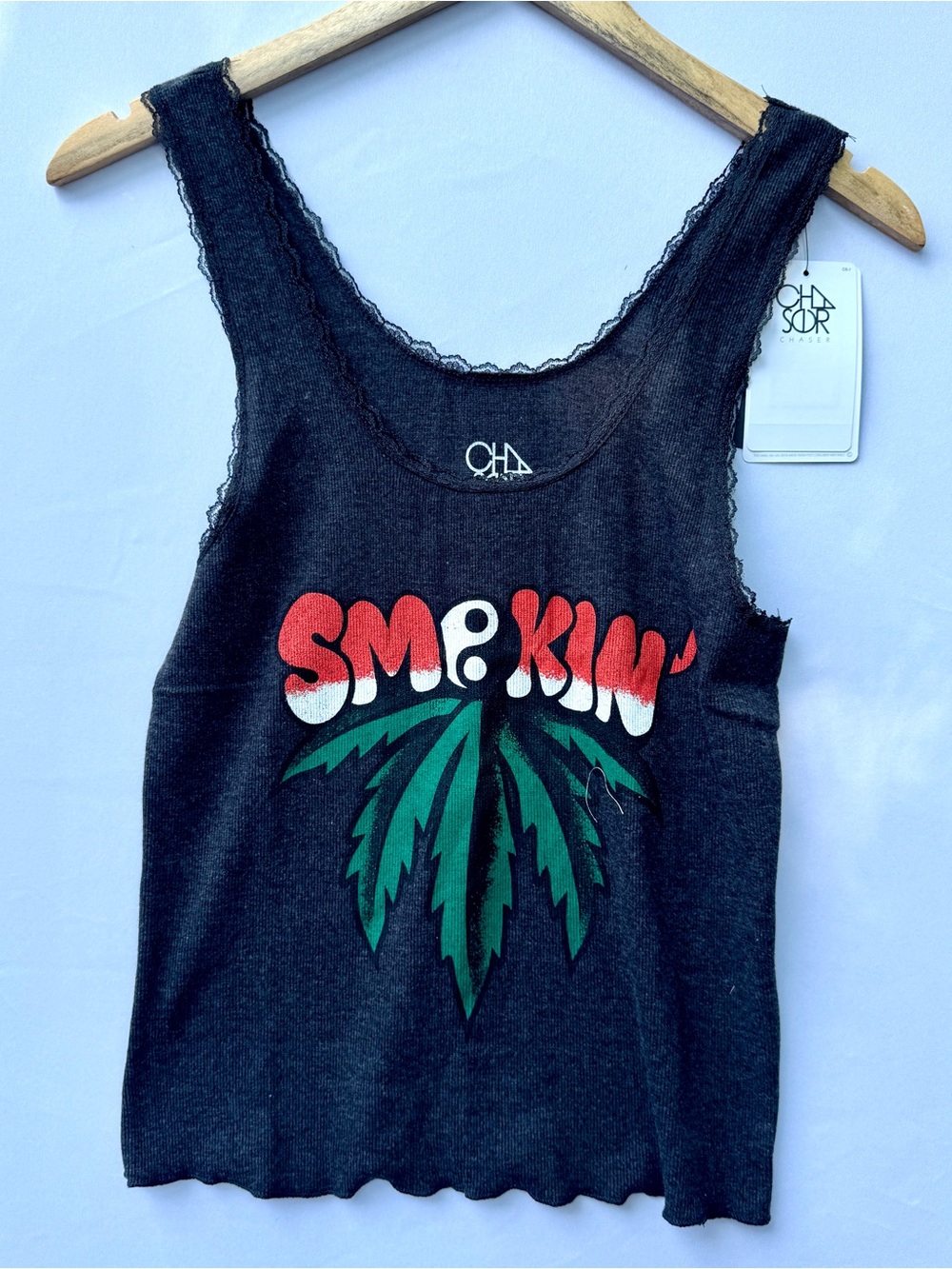 Chaser Smokin’ Graphic Tank-top L